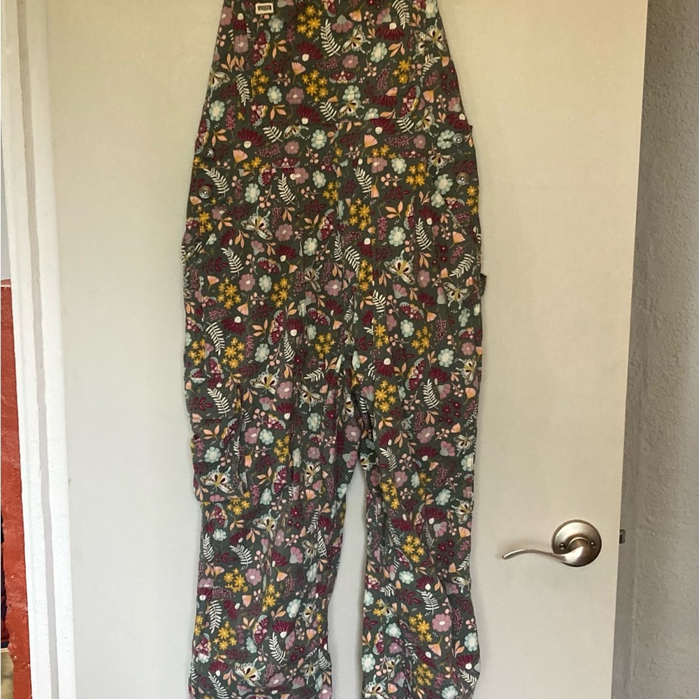 Duluth Trading Co Heirloom Gardening Overalls - Floral Print